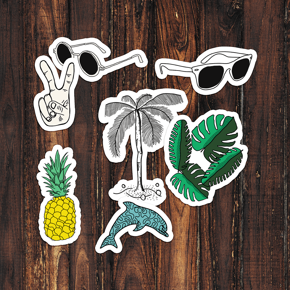 Summer Pack Stickers