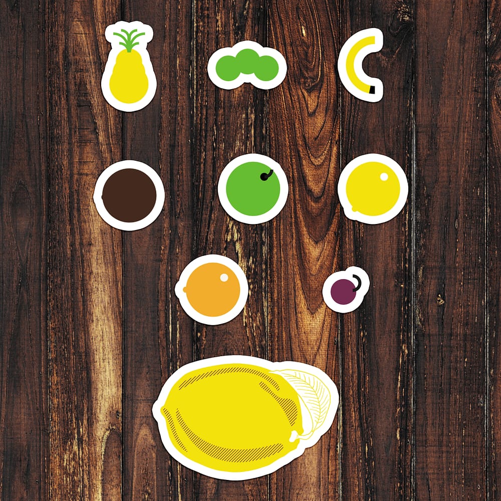 Fruit Pack Stickers