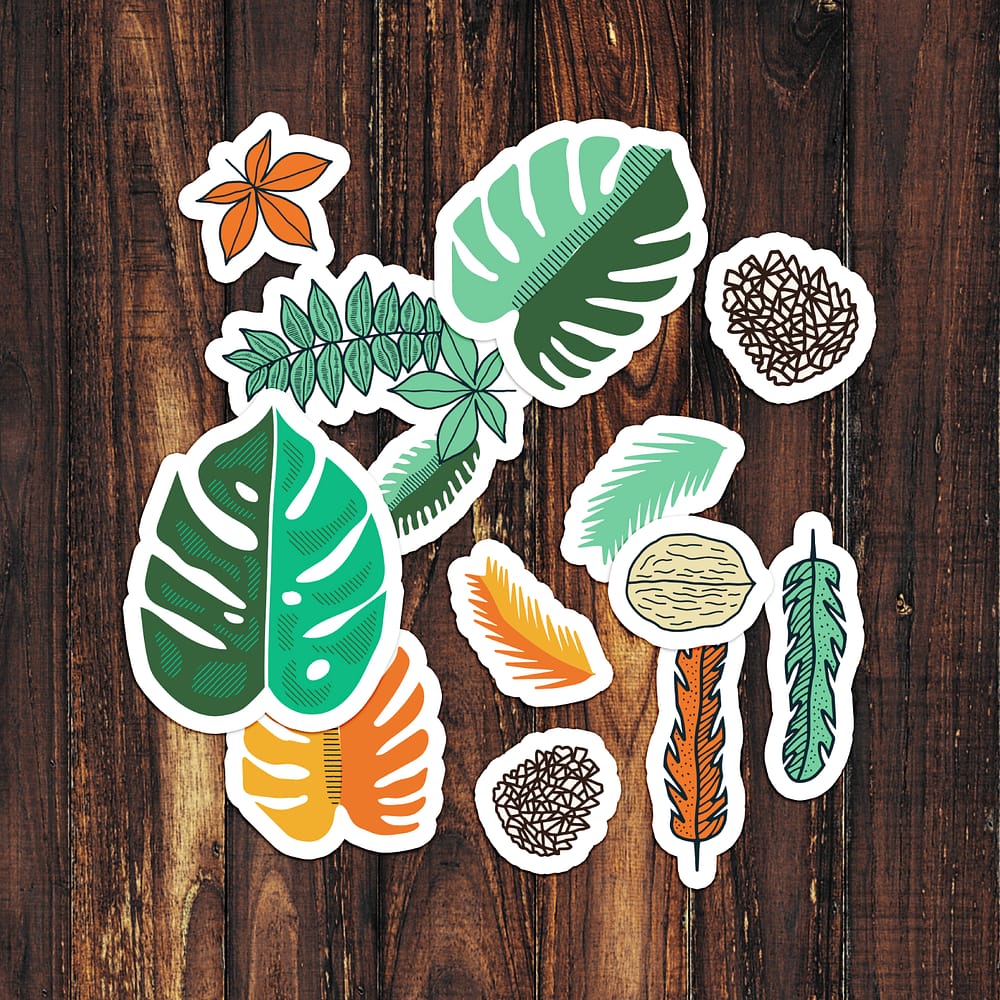 Leaves and Stuff Pack Stickers